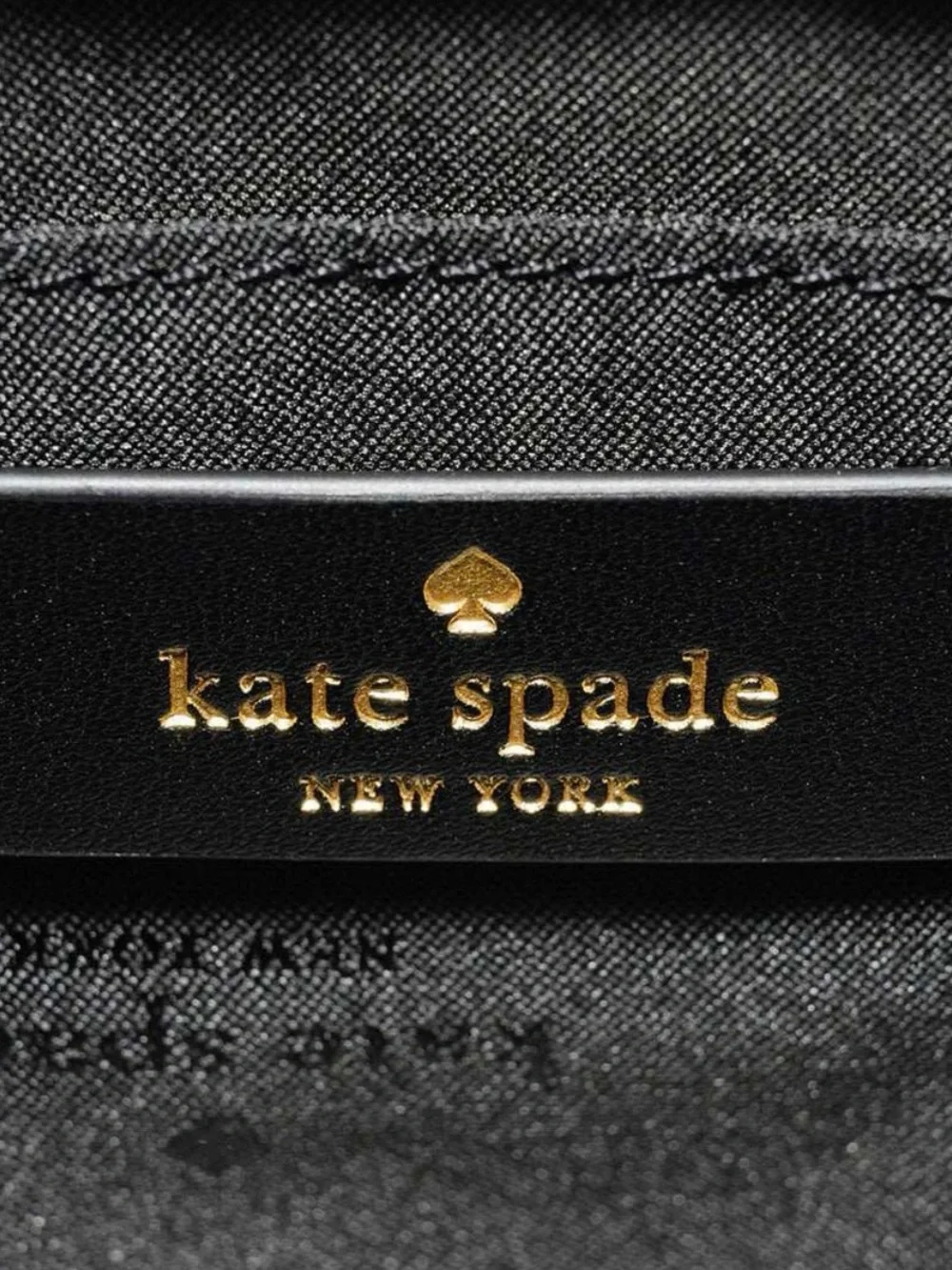 kate spade Cream and Black Mini Tote Crossbody